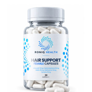HAIR LOSS CAPSULES FEMALE-Minoxidil 1mg, Spironolactone25mg, Biotin 2.5mg, Methionine 10mg, Tyrosine